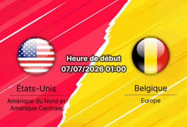 Pronostic États-Unis Belgique – Lumen Field Seattle, Coupe du monde 2026, 8e de finale 7 juillet