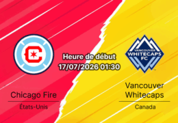 Pronostic Fire Chicago Whitecaps Vancouver – Soldier Field Chicago, MLS Matchday 16 17 juillet 2026