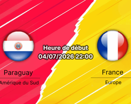 Pronostic Paraguay France – Lincoln Financial Field Philadelphia, 8e de finale Coupe du Monde 2026, 4 juillet