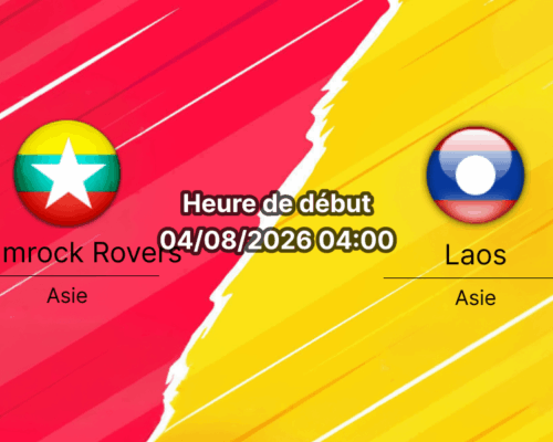 Pronostic Birmanie Laos – Thuwanna YTC, Yangon, Groupe B ASEAN Hyundai Cup 2026, 4 août 2026