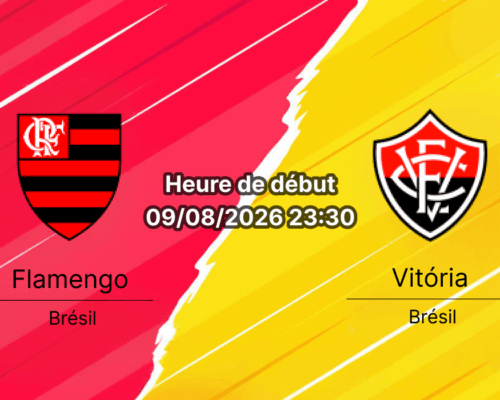 Pronostic Flamengo EC Vitória Salvador – Maracanã Rio de Janeiro, Série A Rodada 22, 9 août 2026