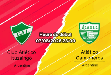 Pronostic Ituzaingó Camioneros – Estadio de Ituzaingó, Primera B Metropolitana Fecha 29, 7 août 2026