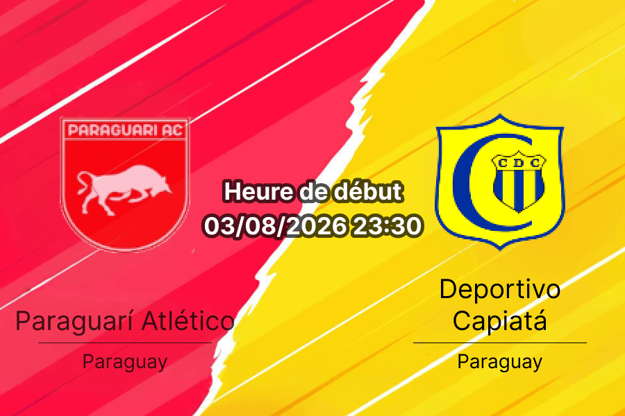Pronostic Paraguarí Atlético Deportivo Capiatá – Municipal Stadium, División Intermedia Tour 17, 3 août 2026