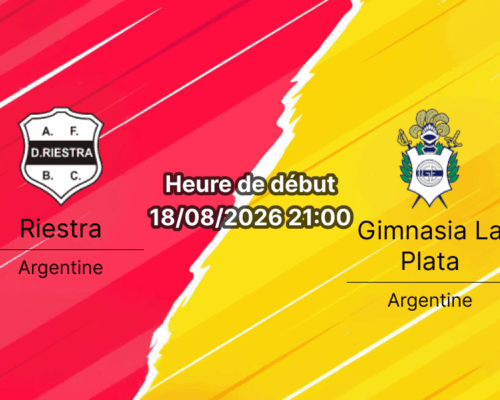 Pronostic Riestra Gimnasia La Plata — stade Norberto Tomaghello, Copa Argentina 2026, Florencio Varela, 18 août 2026
