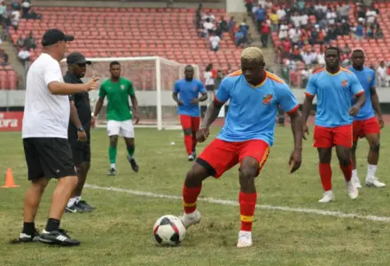 RDC – Guinée équatoriale: Desabre prépare son entrée en scène au Stade des Martyrs