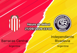 Pronostic Barracas Central Independiente Rivadavia – Estadio Claudio Chiqui Tapia, Clausura 2026 Groupe B journée 10