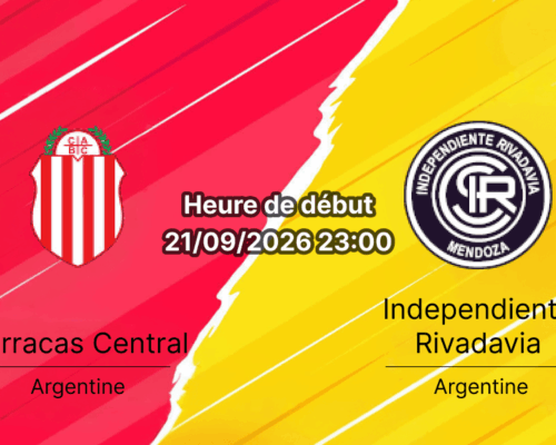 Pronostic Barracas Central Independiente Rivadavia – Estadio Claudio Chiqui Tapia, Clausura 2026 Groupe B journée 10