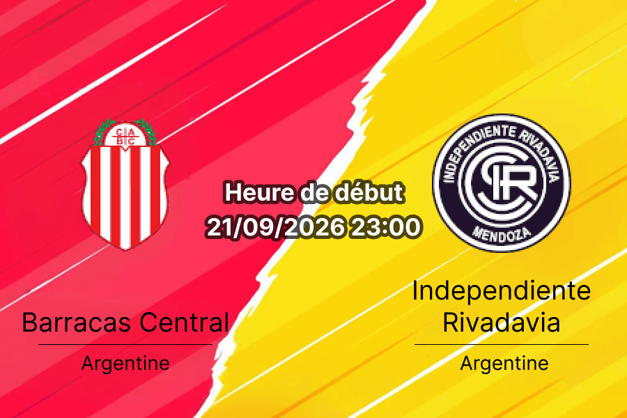 Pronostic Barracas Central Independiente Rivadavia – Estadio Claudio Chiqui Tapia, Clausura 2026 Groupe B journée 10