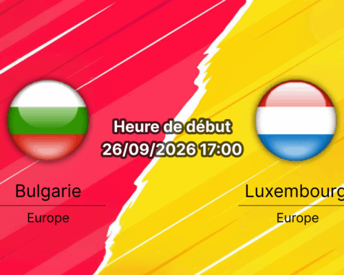 Pronostic Bulgarie Luxembourg – Stadion Hristo Botev Plovdiv, Ligue des Nations Groupe C4, 26 septembre 2026