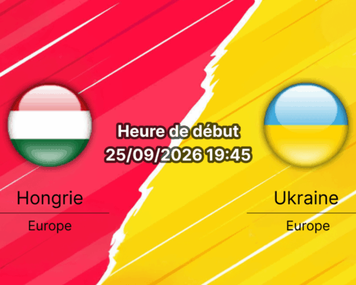 Pronostic Hongrie Ukraine – Puskas Arena Budapest, Nations League B 25 septembre 2026