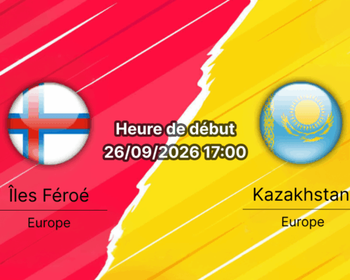 Pronostic Îles Féroé Kazakhstan – Tórsvøllur Tórshavn, Ligue des Nations Groupe C3, 26 septembre 2026