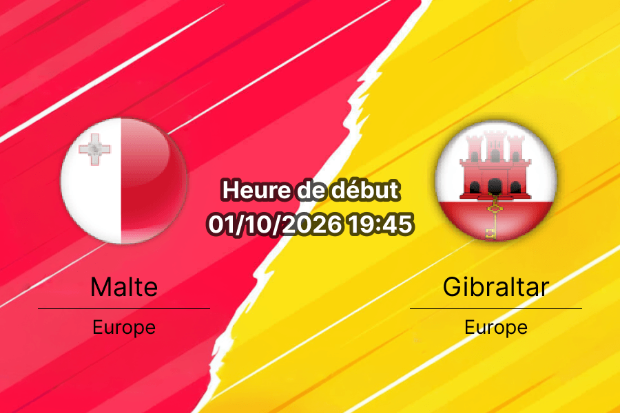 Pronostic Malte Gibraltar – Ta'Qali National Stadium, UEFA Nations League Ligue D Groupe 1 Journée 3, 1er octobre 2026