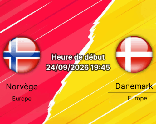 Pronostic Norvège Danemark – Ullevaal Stadion Oslo, Nations League A 24 septembre 2026