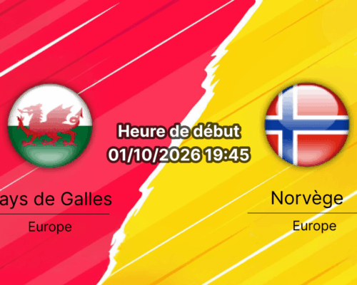 Pronostic Pays de Galles Norvège – Cardiff City Stadium, UEFA Nations League Ligue A Groupe 4 Journée 3, 1er octobre 2026