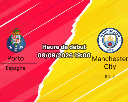 Pronostic Porto Manchester City – Estádio do Dragão Porto, Ligue des champions UEFA, 1ère journée, 8 septembre 2026