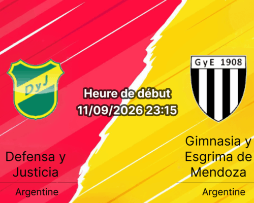 Pronostic Defensa y Justicia Gimnasia Mendoza – Estadio Tito Tomaghello, Liga Profesional Clausura 11 septembre 2026