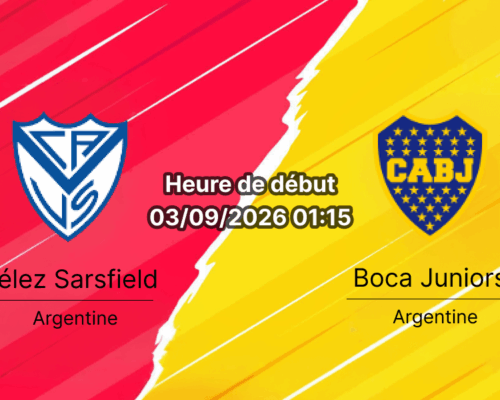 Pronostic Vélez Sarsfield Boca Juniors – Estadio Mario Alberto Kempes Córdoba, Copa Argentina huitièmes de finale 3 septembre 2026