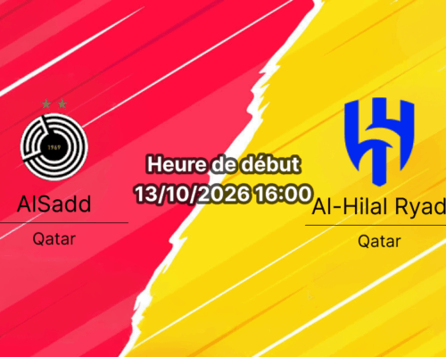 Pronostic Al-Sadd Al-Hilal – stade Jassim Bin Hamad de Doha, AFC Champions League Elite, 13 octobre 2026