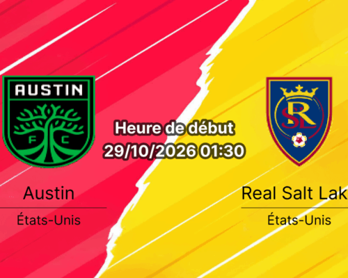 Pronostic Austin FC Real Salt Lake – Q2 Stadium, Austin, MLS 2026, 29 octobre 2026