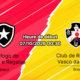 Pronostic Botafogo Vasco — Estádio Nilton Santos Rio de Janeiro, Série A Brasileira Rodada 29 Clássico Carioca, 7 octobre 2026
