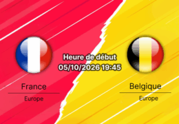 Pronostic France Belgique — Stade de France Saint-Denis, UEFA Nations League Ligue A Groupe 1, 5 octobre 2026