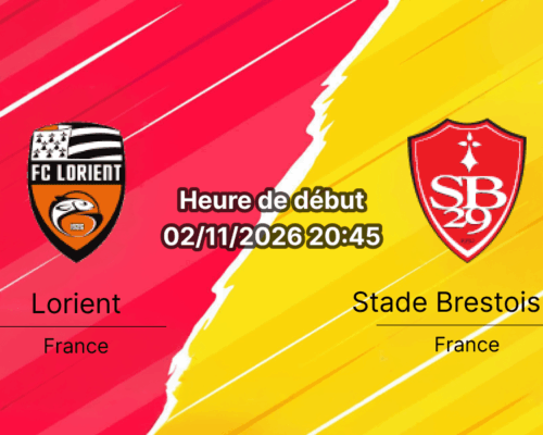 Pronostic Lorient Brest – Stade du Moustoir Lorient, Ligue 1 Journée 9, 2 novembre 2026