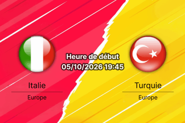 Pronostic Italie Turquie — Stade Renato Dall'Ara Bologne, UEFA Nations League Ligue A Groupe 1, 5 octobre 2026