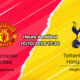 Pronostic Manchester United Tottenham — Old Trafford, Premier League Journée 6, 10 octobre 2026