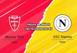 Pronostic Monza Naples – Stadio Brianteo, Monza, Serie A Journée 9, 28 octobre 2026
