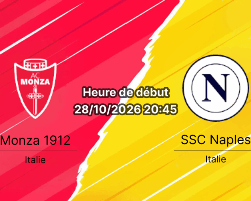 Pronostic Monza Naples – Stadio Brianteo, Monza, Serie A Journée 9, 28 octobre 2026