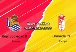 Pronostic Real Sociedad II Granada — Estadio Zubieta San Sebastián, LaLiga Hypermotion Jornada 8, 4 octobre 2026