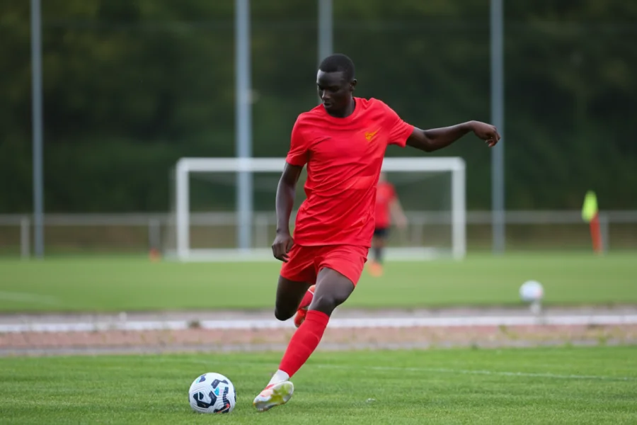 Mohamed Sylla à la Volcan Junior Académie, formation ivoirienne reconnue