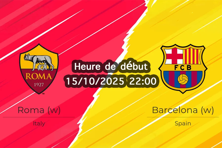 Pronostic Roma (Femmes) - Barcelone (Femmes)