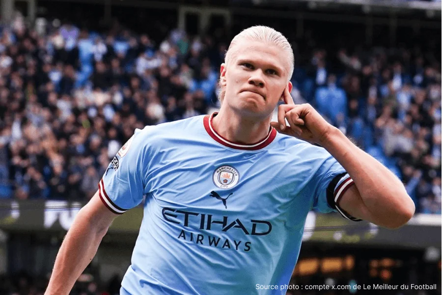 Haaland meilleur joueur Premier League mi-saison 2025/26