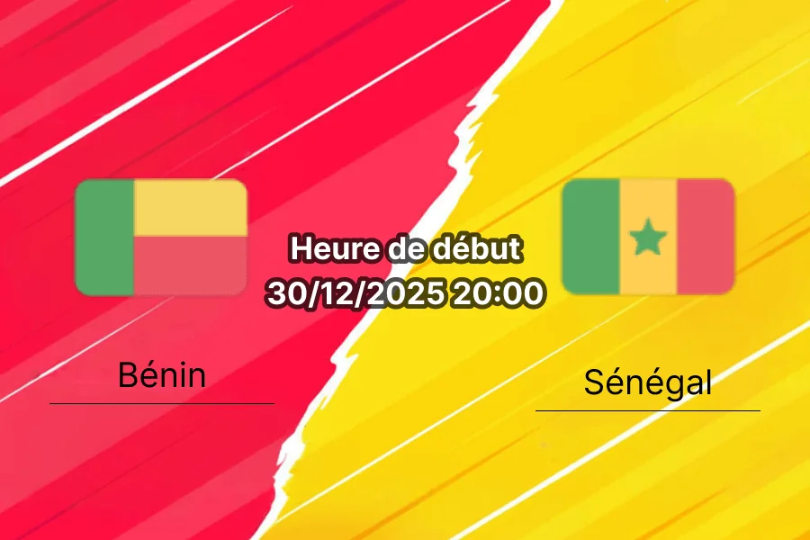 Couverture pronostic Bénin – Sénégal, CAN Groupe D