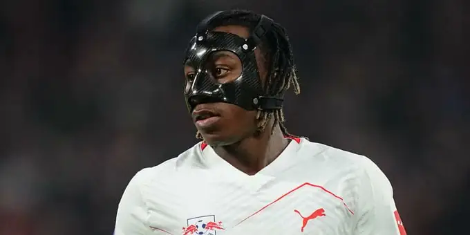 Yan Diomandé avec le RB Leipzig, ciblé par Manchester United 