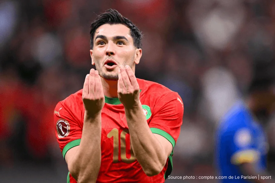 Maroc Tanzanie 1-0, but Brahim Diaz