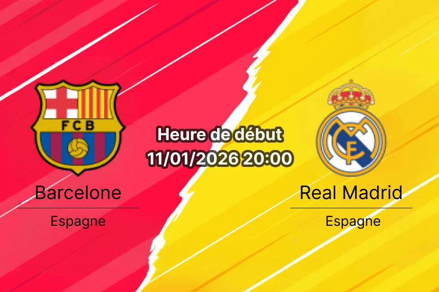 Pronostic Barcelone-Real Madrid