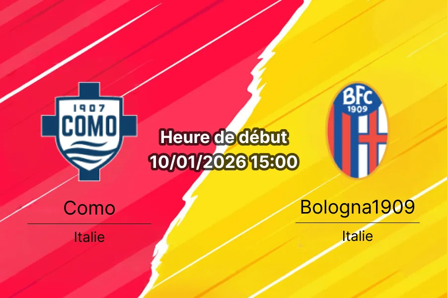 Couverture Pronostic Como – Bologna1909, analyse de la rencontre