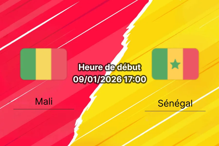 Couverture Pronostic Mali – Sénégal, quart de finale CAN
