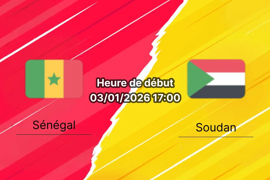 Couverture pronostic Sénégal – Soudan, CAN, huitième de finale