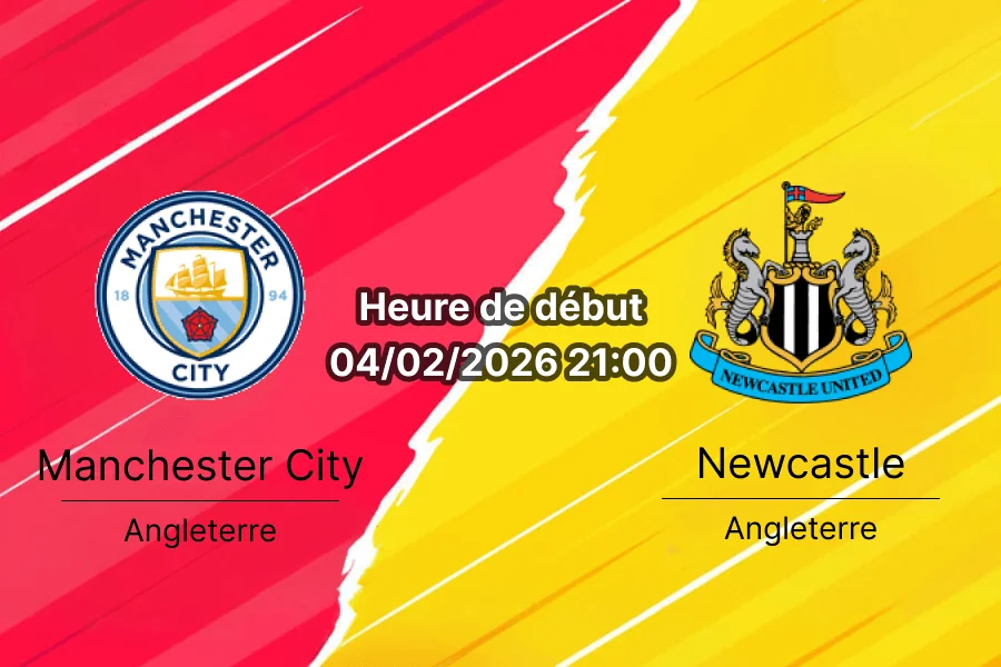 Pronostic Manchester City Newcastle League Cup 04 février 2026 demi-finale retour Etihad Stadium cotes 1win