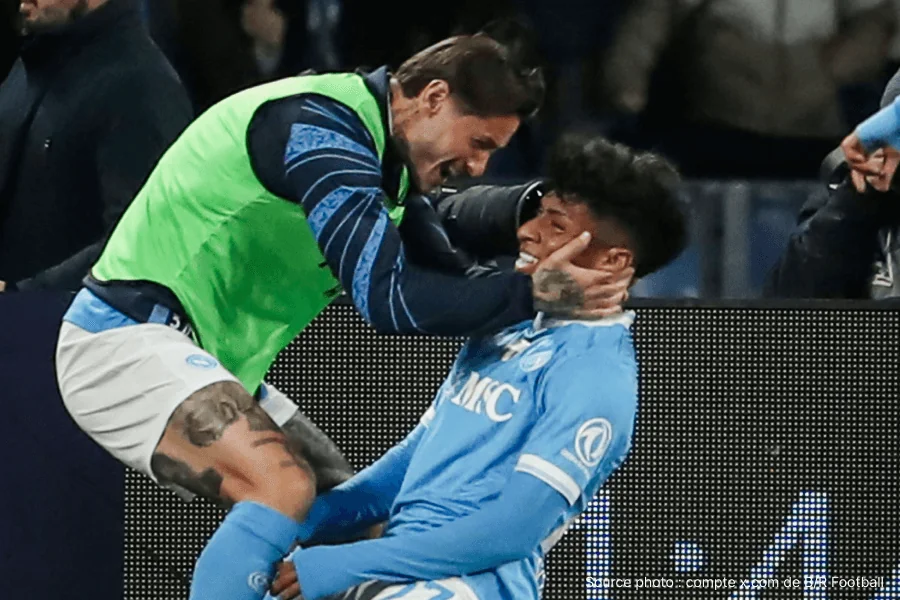 Naples 2-2 Rome : Santos sauve Conte avec un but égalisateur pour ses débuts