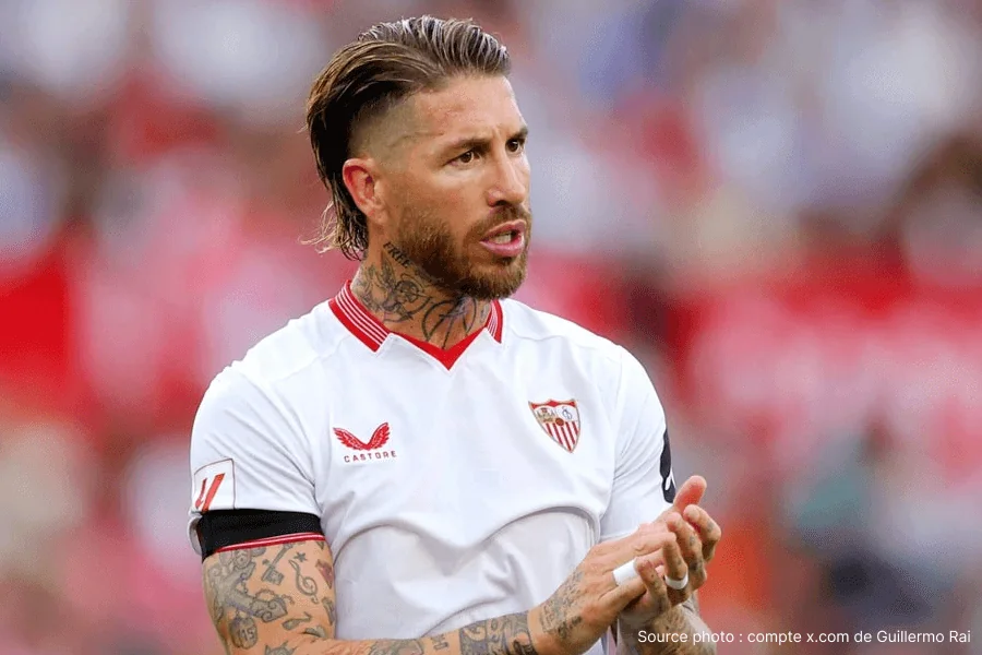 Sergio Ramos Séville maillot émotion retour amour club formateur légende défenseur espagnol carrière