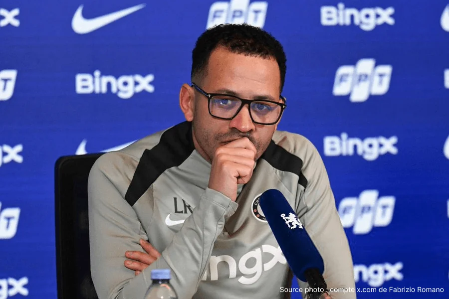 Liam Rosenior conférence presse blessures Chelsea avant Everton mars 2026