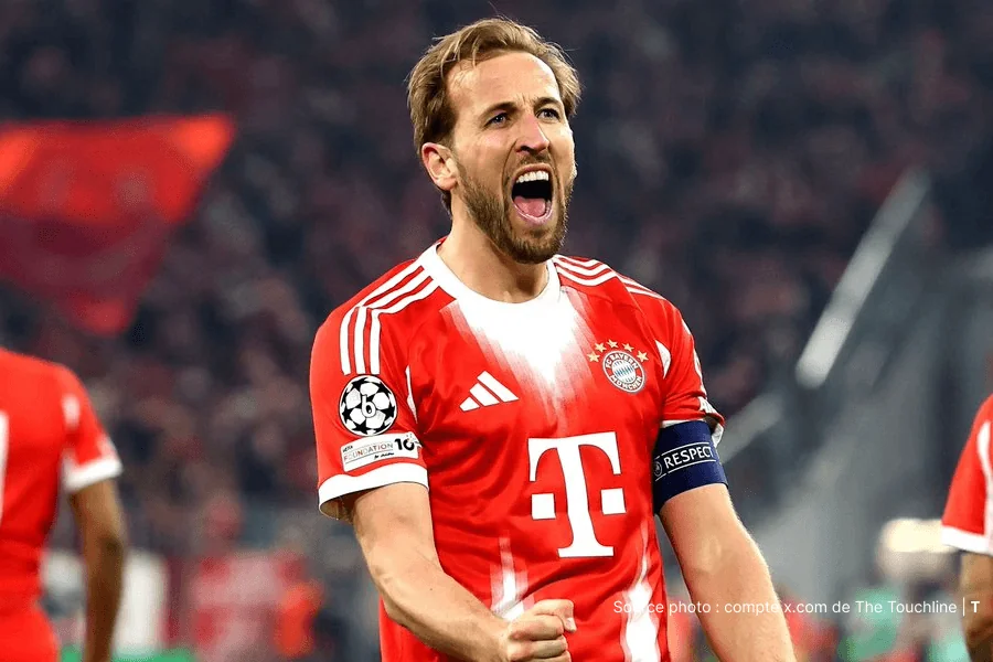 Harry Kane but Bayern Munich Bernabéu Real Madrid Champions League avril 2026