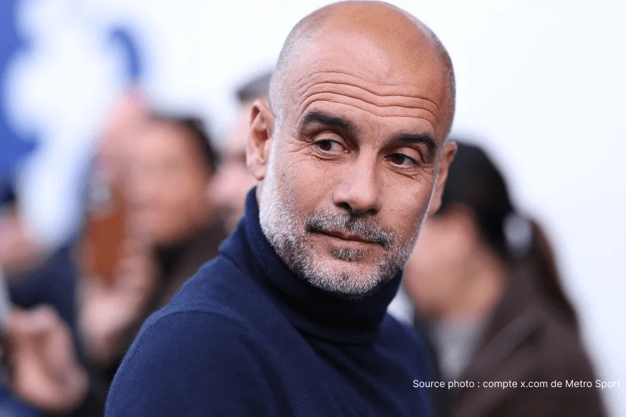 Pep Guardiola conférence de presse Manchester City avant Arsenal Etihad avril 2026