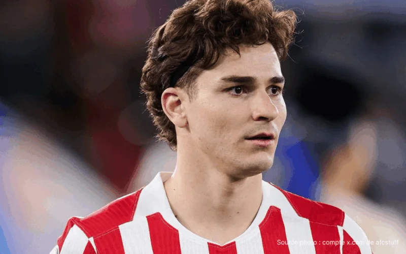 Julián Álvarez Atletico Madrid attaquant argentin cible Arsenal transfert 2026