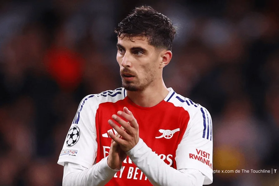 Kai Havertz Arsenal maillot rouge départ vente mercato été 2026