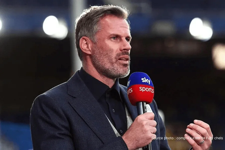 Jamie Carragher consultant Sky Sports analyse Arsenal Manchester City